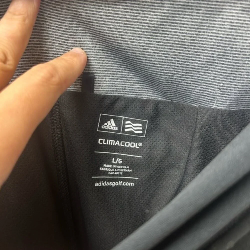 adidas black golf